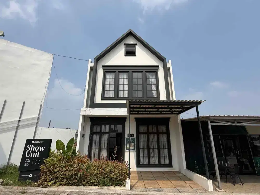 Rumah Modern 2 Lantai di Tangerang Selatan dekat Tol Desari