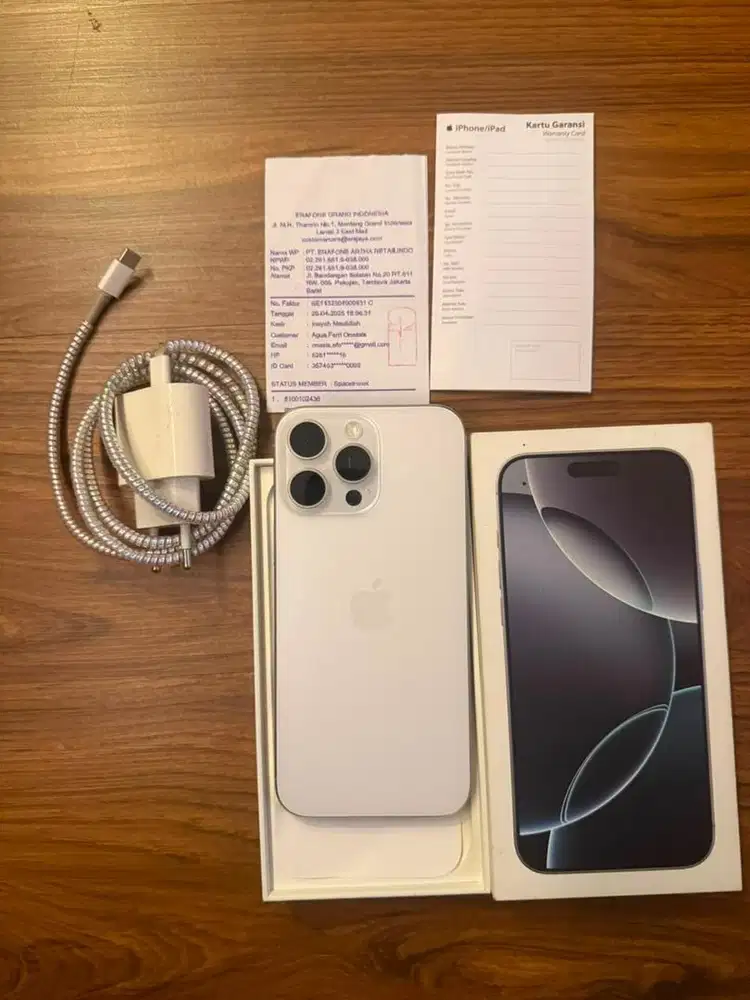 Iphone 16 Pro Max, 256gb White Titanium, Ibox