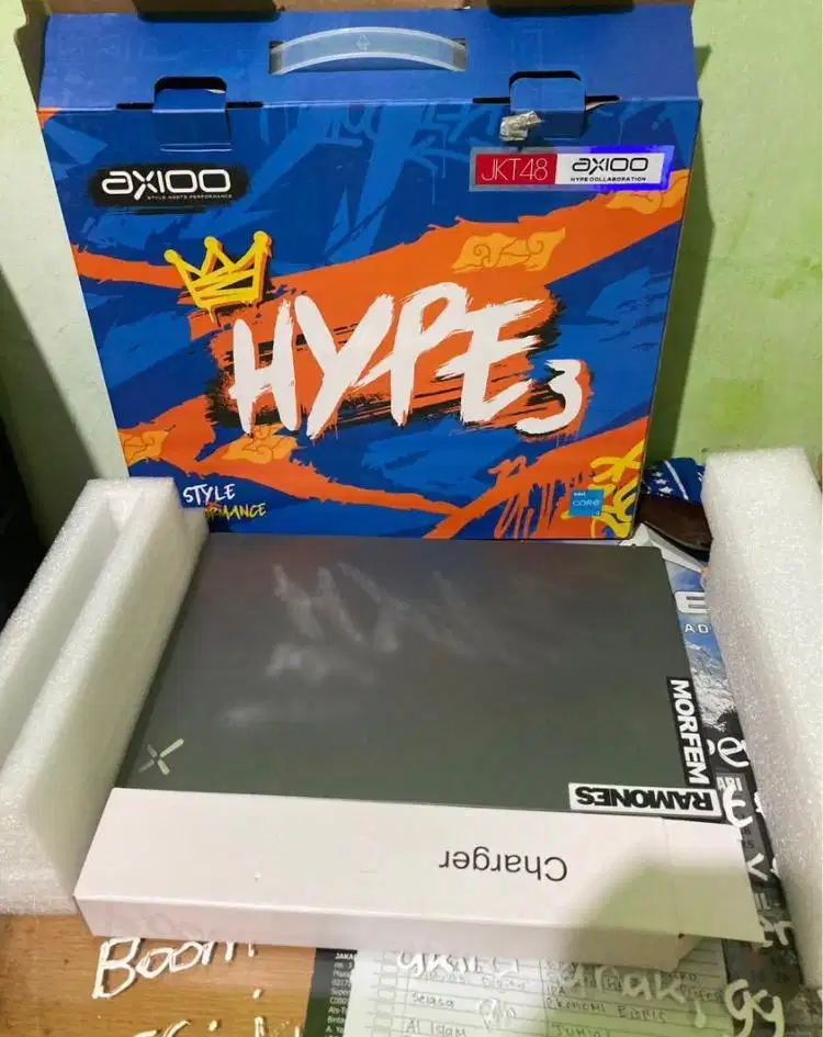 Axioo Hype 3 G11 Ram 8/256GB Pemakaian Baru 3 Bulan Garansi On Fullset