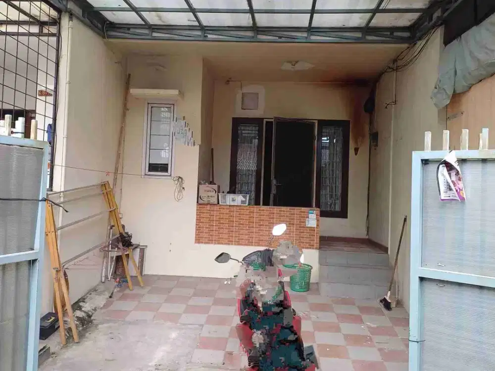 Dijual cepat rumah minimalis lebar 4 uda tinggi dari jalan di kelapa gading jakut