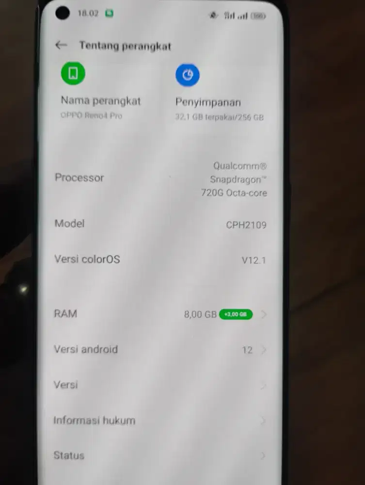 Oppo Reno 4 pro 8/256