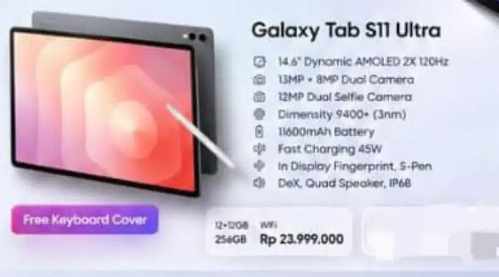 GALAXY TAB S11 ULTRA WIFI
