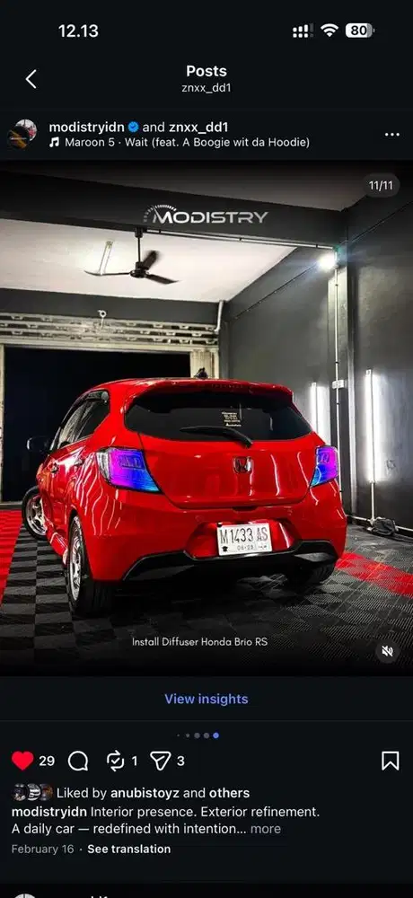 Stoplamp Custom Brio RGB