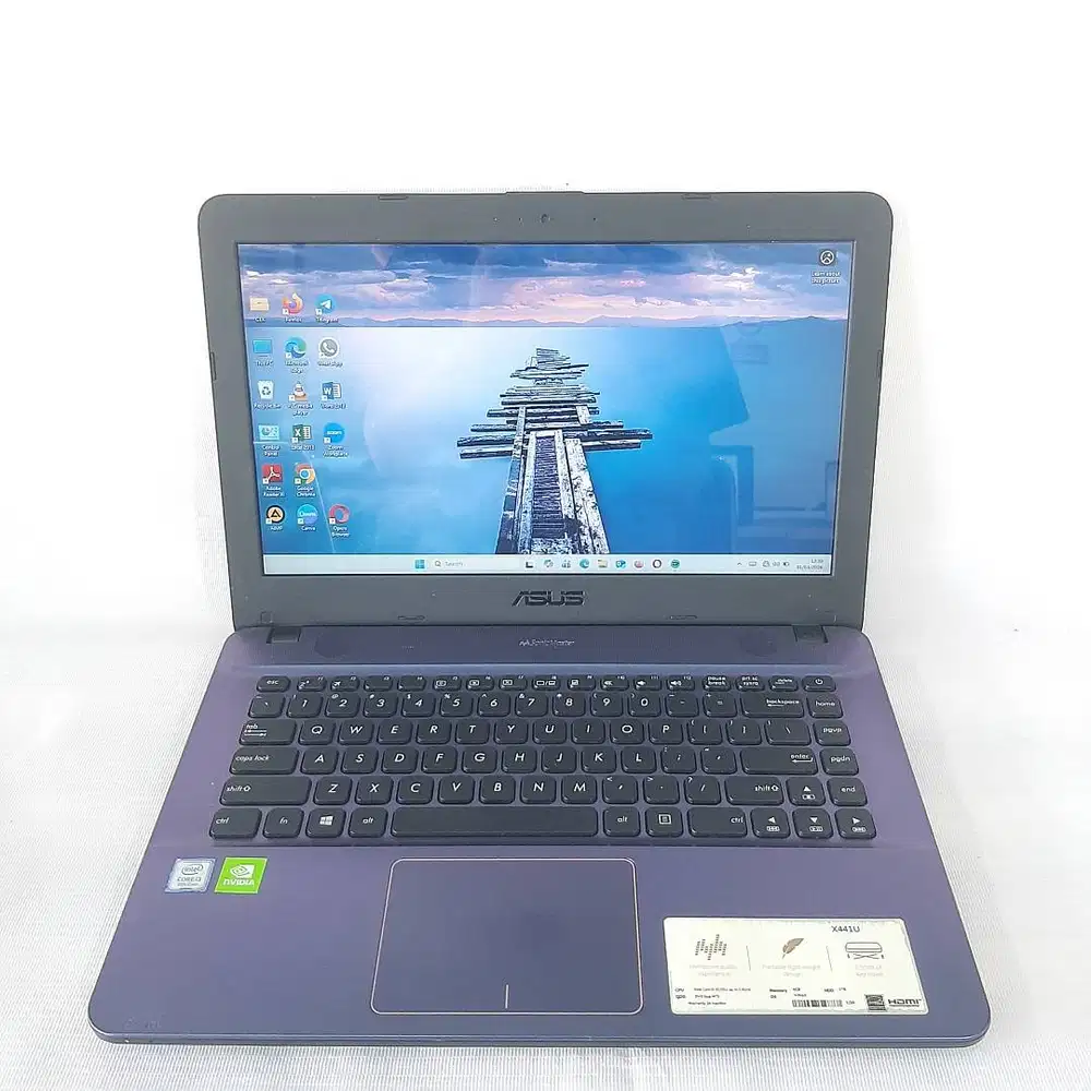 GAMING ASUS X441U CORE I3-8130U RAM 4GB SSD 256GB VGA NVDIA MX110 2GB
