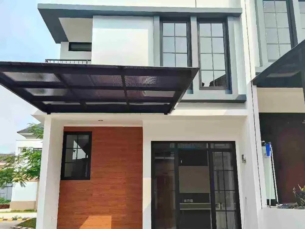 Rumah 2 Lt Modern Minimalis Siap Huni Kualitas Bata Merah