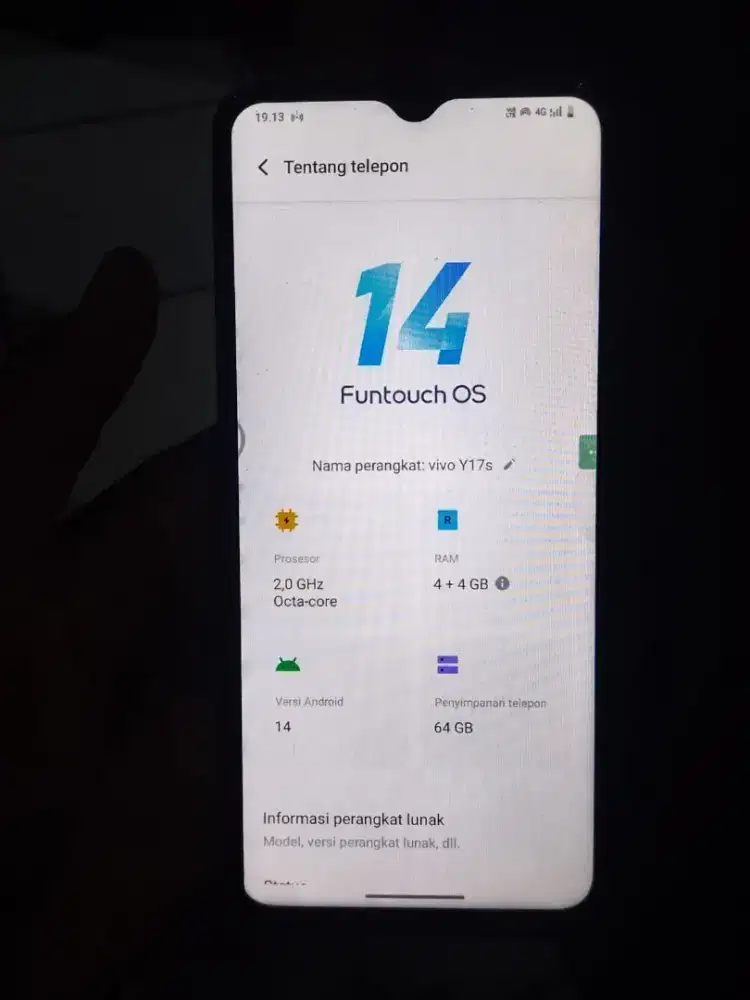 Jual hp Vivo y17s