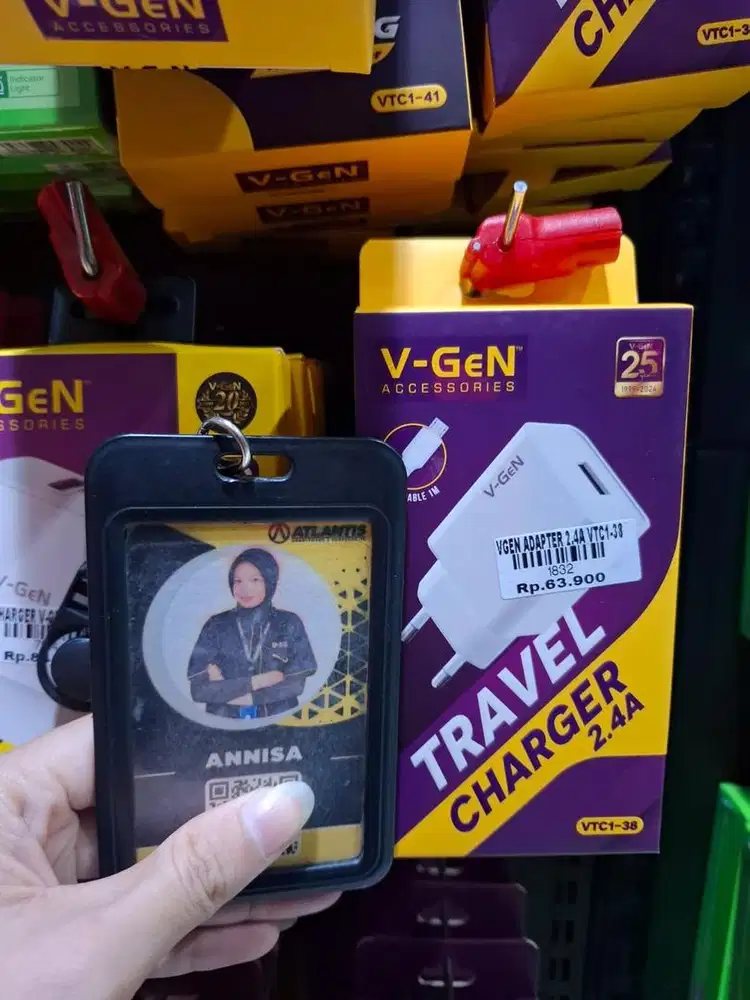 VGEN ADAPTER 2.4A VTC1-38 | ATLANTIS DAHSYAT