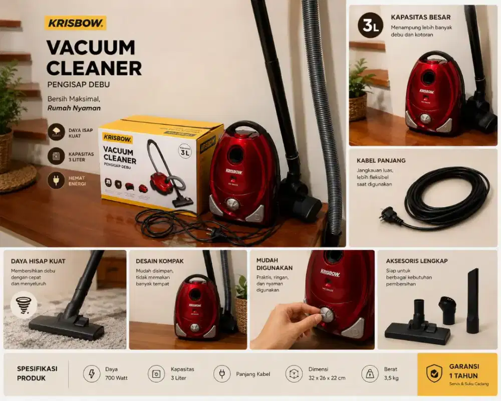 Krisbow Vacum cleaner