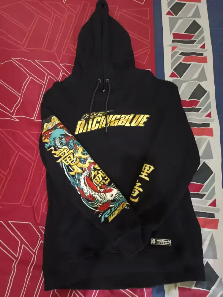 Hoodie R15 RACING BLUE