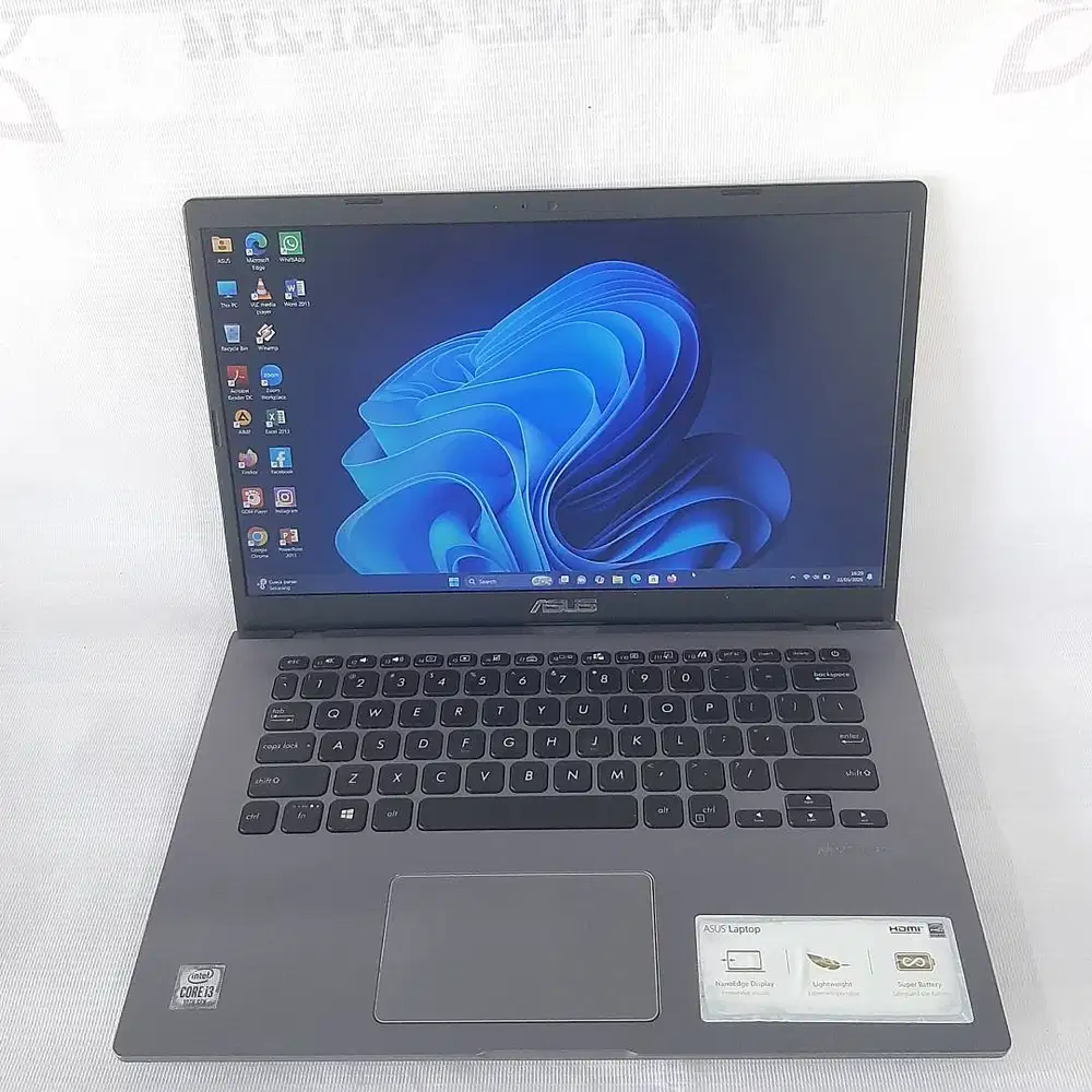 LAPTOP ASUS VIVOBOOK A409J CORE I3-1005G1 RAM4GB SSD256GB KEY BACKLIGT
