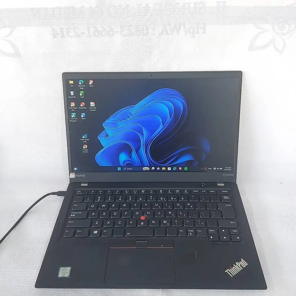 LENOVO THINKPAD X1 CARBON CORE I7-7500U RAM 8GB NVME 256GB KEY BACKLIG