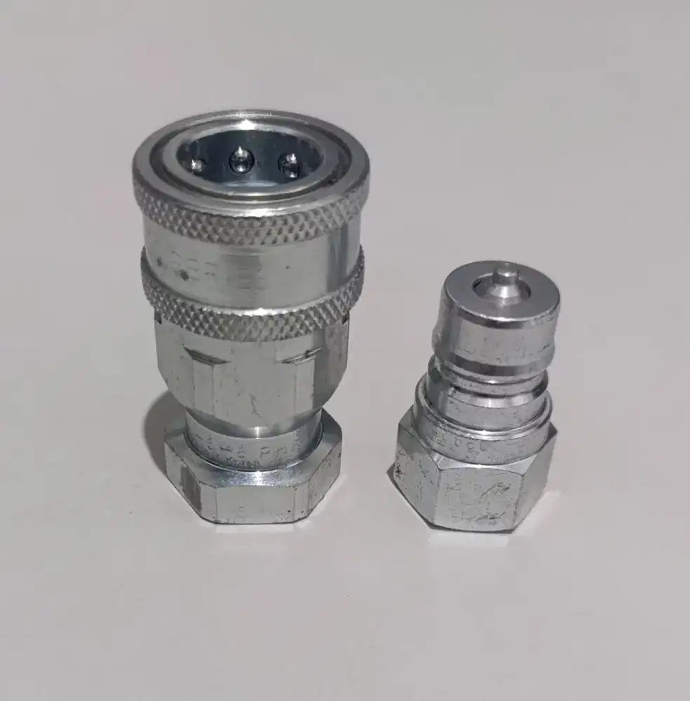 Quick Coupler Parker 6600 Series 3/8 Steel - Set 6601 6602 Hydraulic