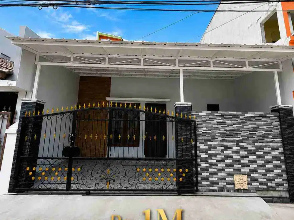 Wilson Rumah uk 7x11 siap huni di poris indah