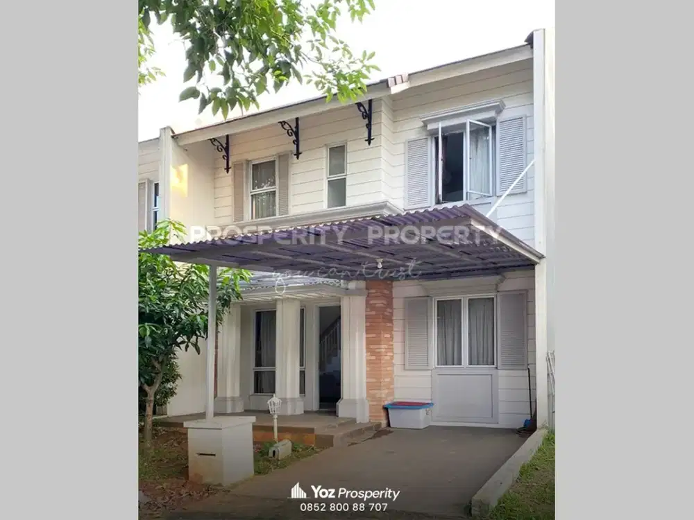 Rumah Rapi Siap Huni di Cluster Hylands Kawasan Greenwich Park BSD City Perbatasan Dengan Gading Serpong
