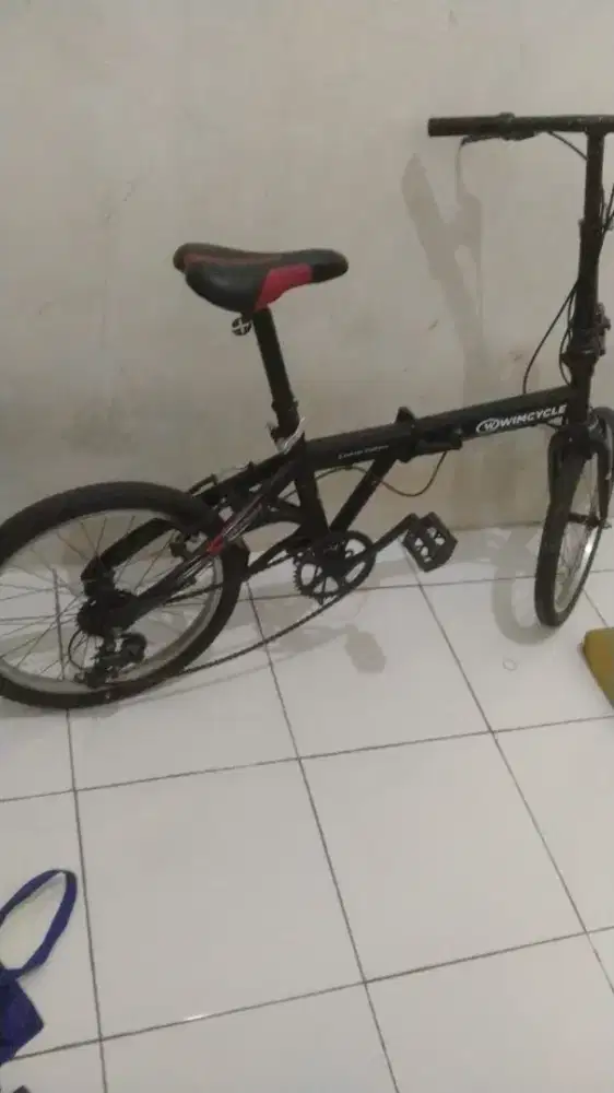 Jual sepeda lipat wims s kondisi siap pakai