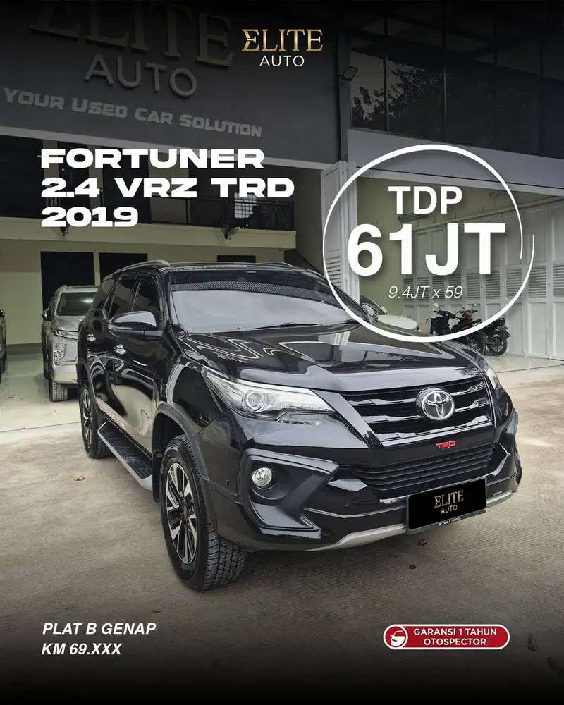 Toyota Fortuner 2.4 VRZ TRD 2019