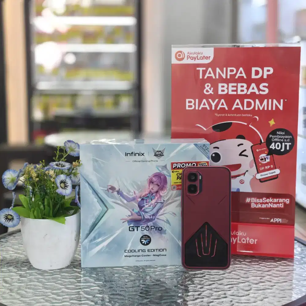 INFINIX GT 50 PRO RAM 12/512 GB, EXCLUSIVE BOX BISA KREDIT SYARAT KTP