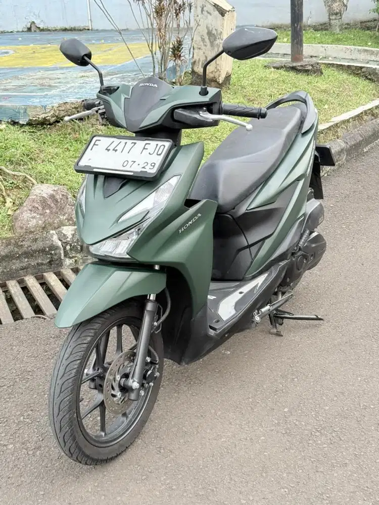 Honda Beat Deluxe Keyless Thn 2024 Hijau Mulus
