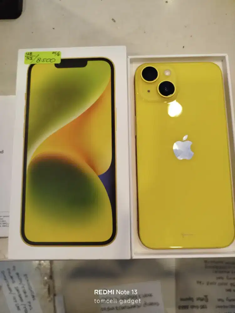 I-Phone 14,128,ibox, bh(95) lengkap normal