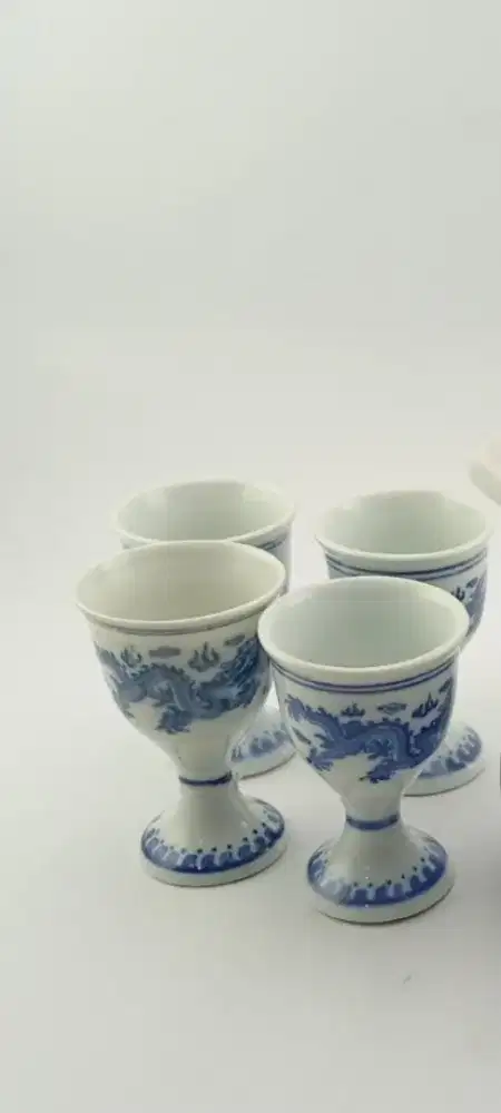 cawan telur vintage