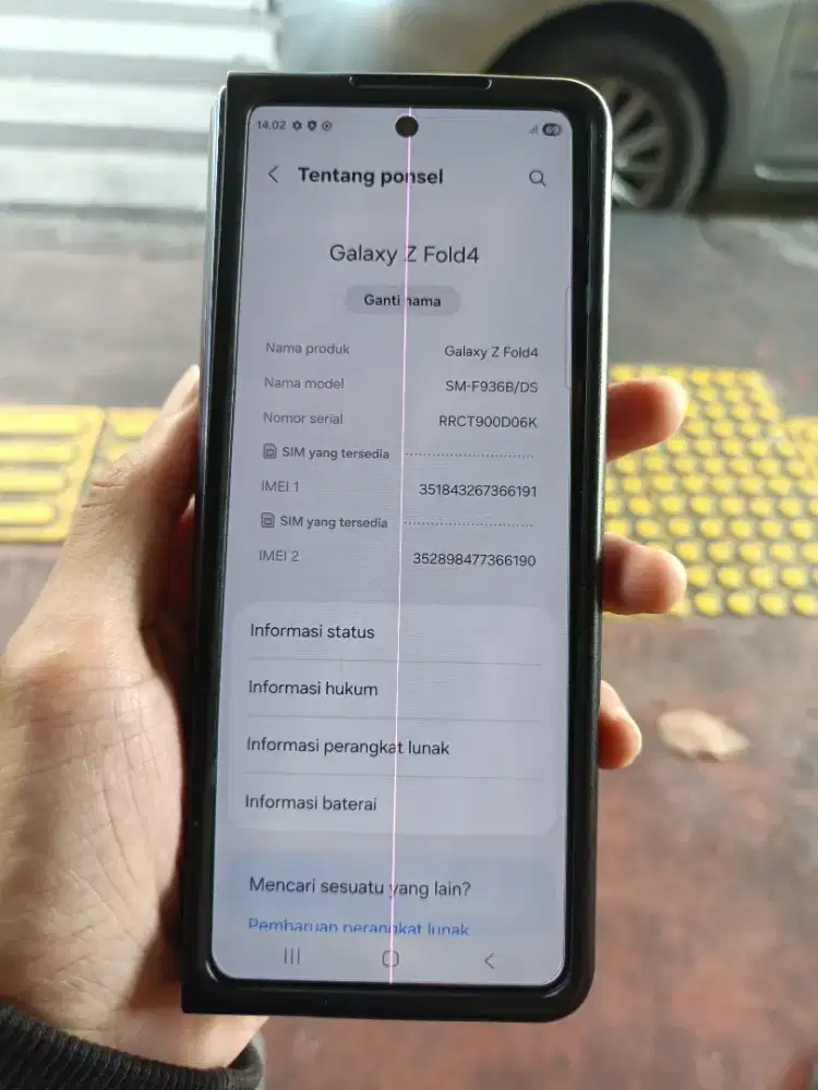 Samsung Z Fold 4 12/256gb sein minus