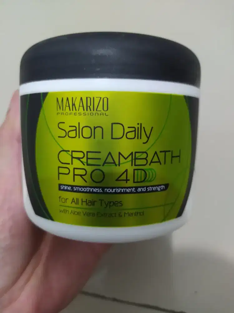 Makarizo Professional Salon Daily Creambath Pro 4D