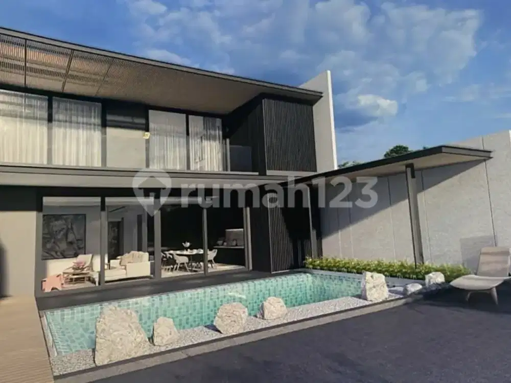 Dijual Rumah di Kota Baru Parahyangan with privat pool dengan rumah view Danau