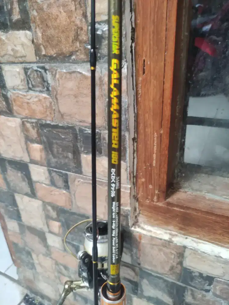 Joran pancing 1 set.