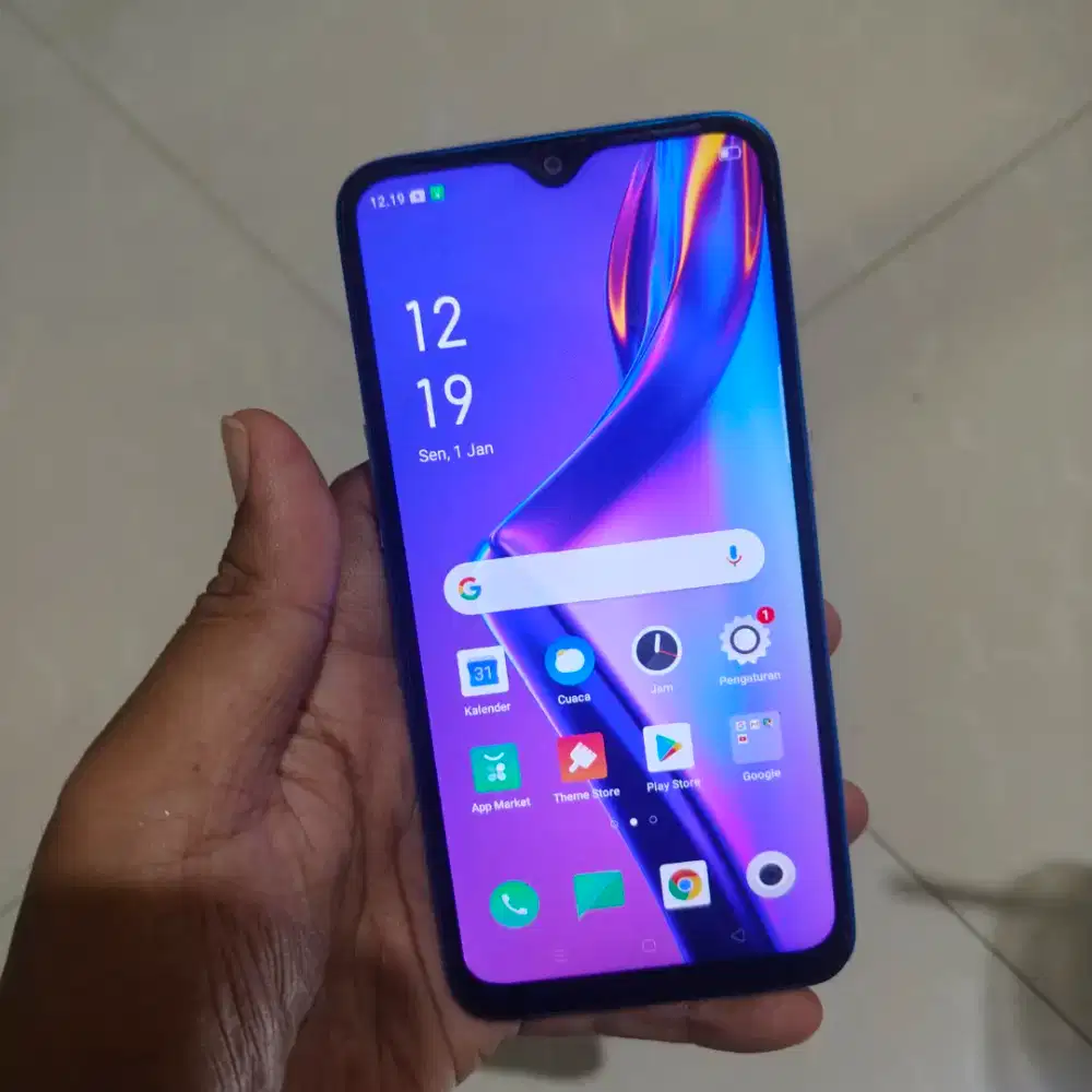 oppo a12 32gb blue hape casan