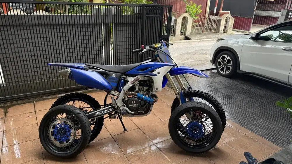 Yamaha YZ 250 F 4-Tak 2018 - Siap Trabas & Supermoto (Bonus Velg Set)