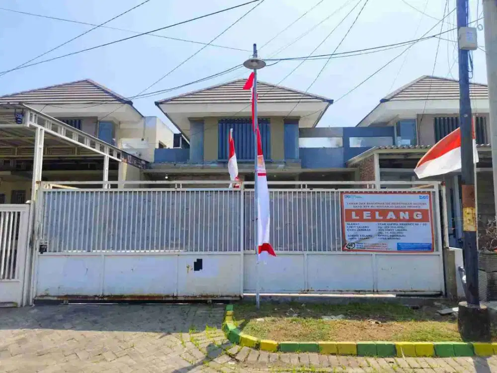 DI JUAL RUMAH

PERUM STAR REGENCY BLOK A6 NO 05
KEL. : SUKO
KEC. : SUKODONO 
KAB  : SIDOARJO