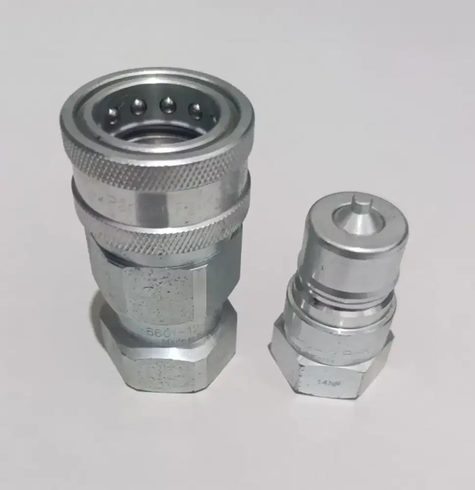 Quick Coupler Parker 6600 Series 3/4 Steel - Set 6601 6602 Hydraulic