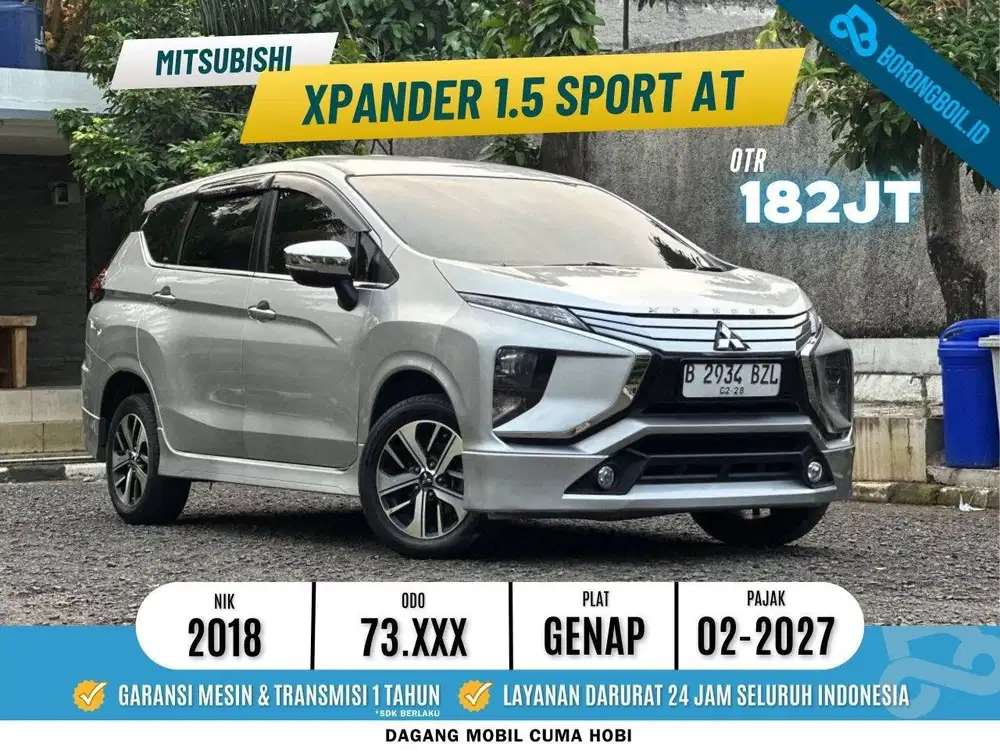 TERMURAH!!XPANDER SPORT AT 2018 SIAP PAKAI