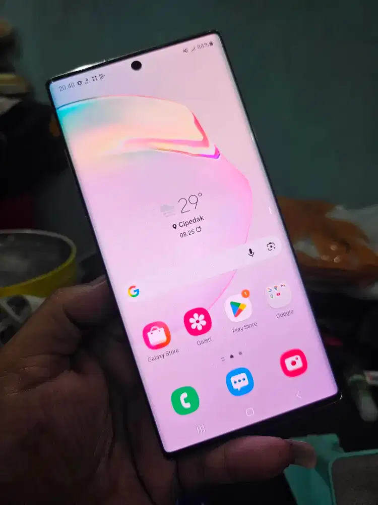 Samsung note 10 plus 12/512 sein mulus nominus pen bisa buat oret aj