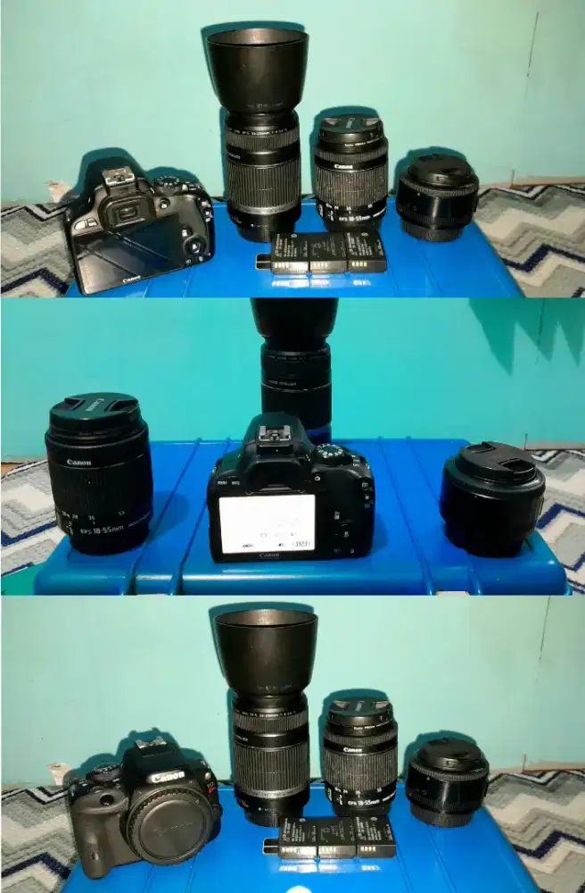JUAL KAMERA DSLR CANON KISS X7 (100D)