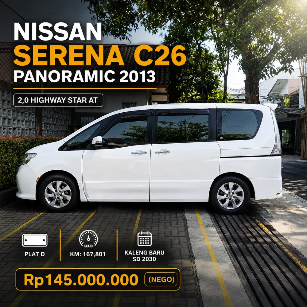 Nissan Serena 2013 Bensin