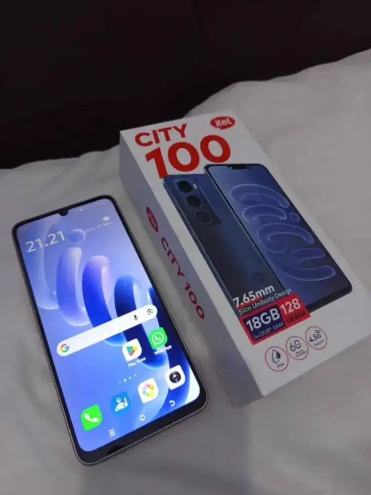 itel city 100 ram 6/128