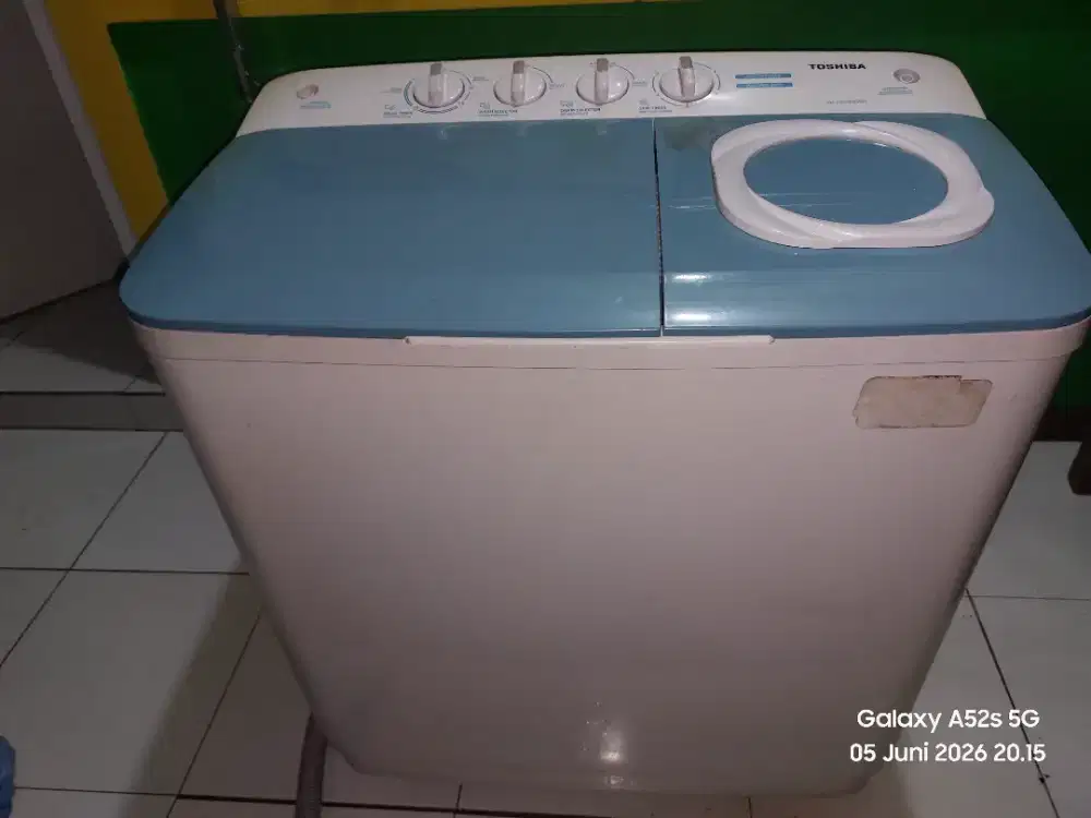 Mesin cuci 2 tabung toshiba 9,5kg