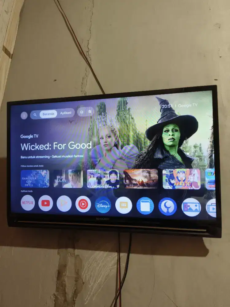 Sharp LED TV 32 Google TV