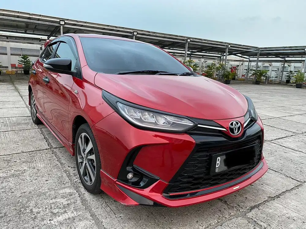Yaris GR Km 8ribu Thn 2022 Toyota 1.5 S Merah Sport 7 Airbags AT Matic