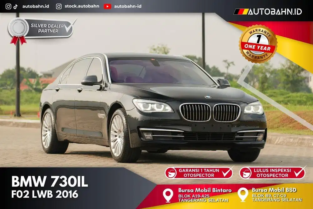 First Class on Ground! BMW 730Li LWB Full Spec 2016 Black s400 520i
