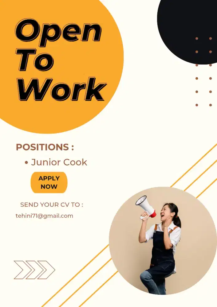 Junior Cook Untuk Resto
