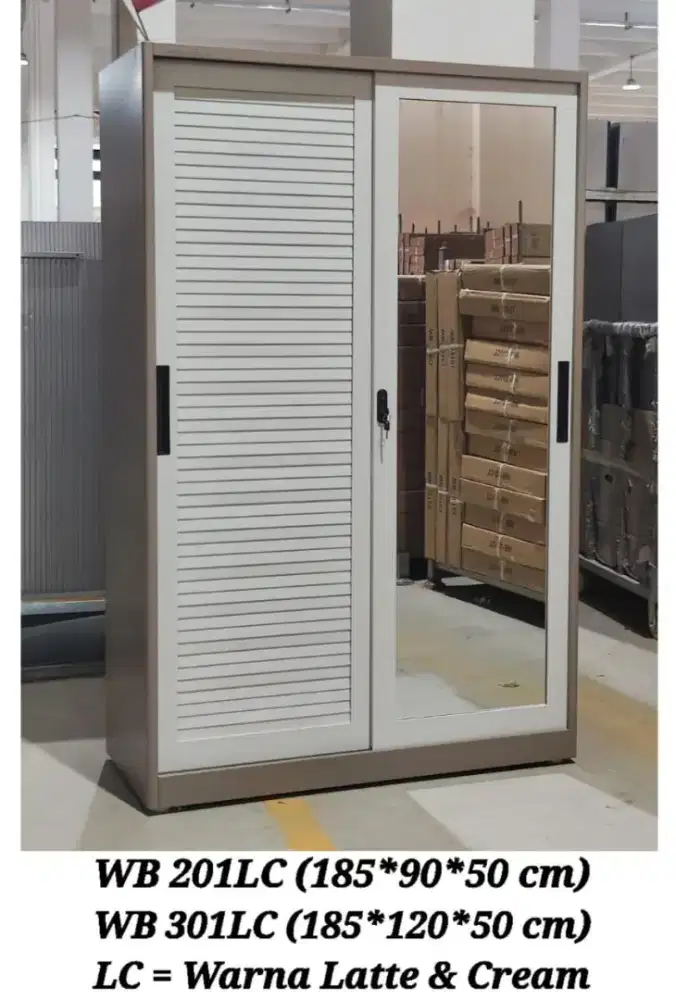Lemari besi uk 120