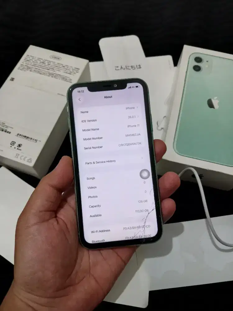 Iphone 11 128gb fullset