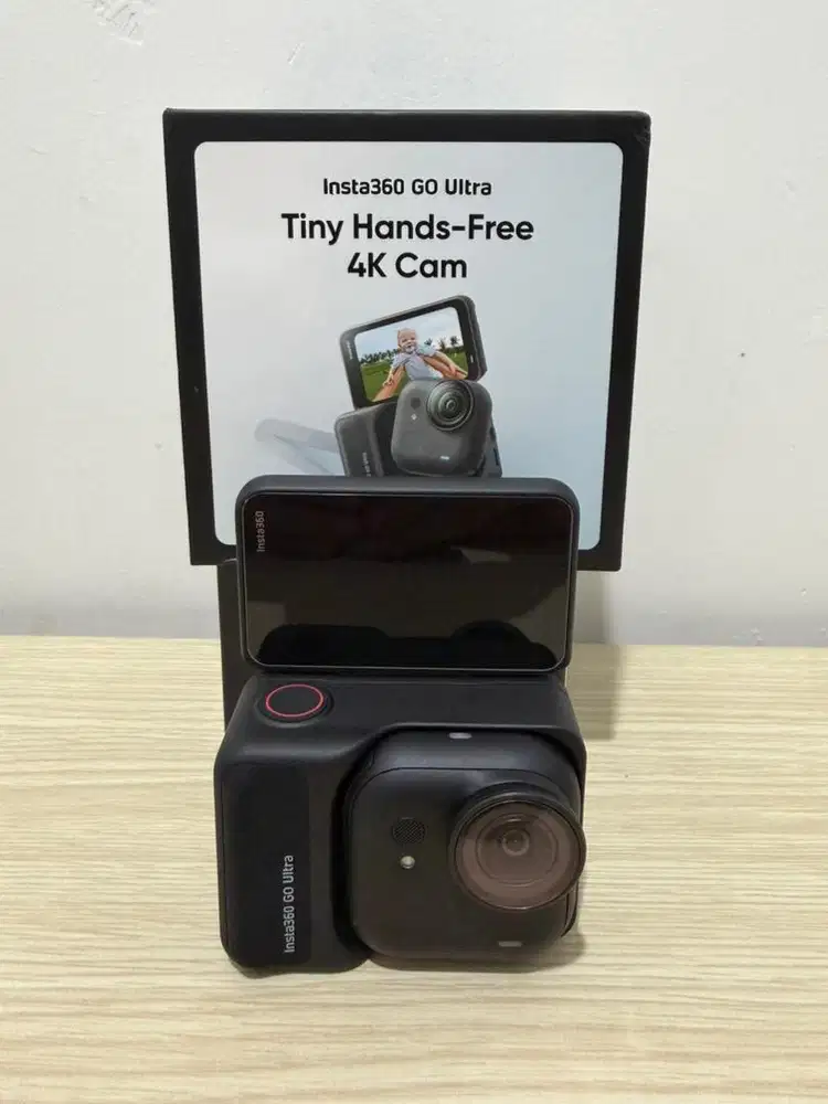 Insta360 GO Ultra Action Camera 4K UltraHD Kamera Kecil Waterproof