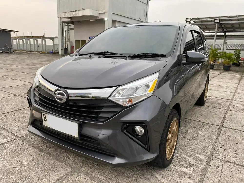 Sigra R 2020 MT Manual 1.2 Daihatsu Km 70ribuan Abu2 Facelift Calya