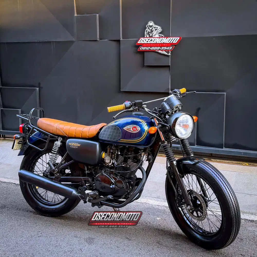 W 175 JAPSTYLE ‼️W175 KLASIK RETRO CAFE RACER BRITISH SIAP TOURING