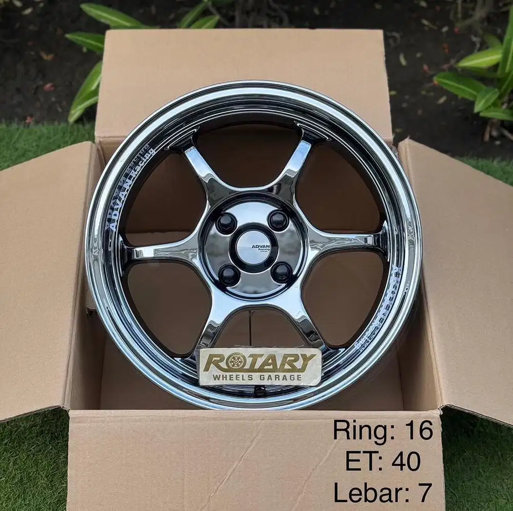 velg advan rgd2 SBC ring16 BARU jazz yaris Chery Q BYD ATTO Geely EX2