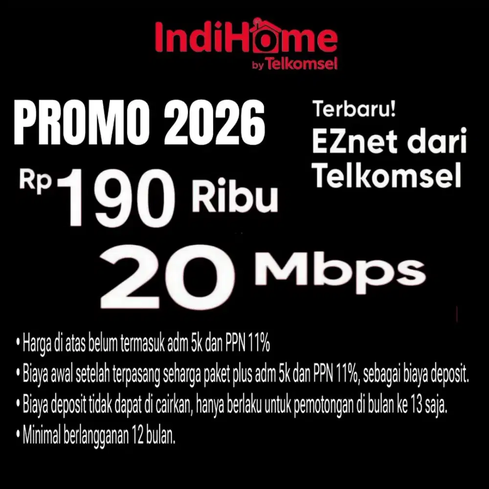 Promo Indihome Terbaru