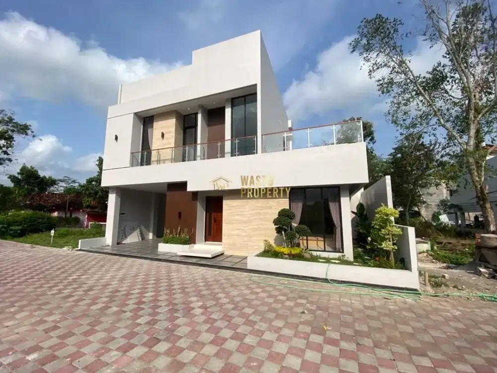Rumah Modern 2 Lantai Siap Huni Furnished Dekat UNY Wates
